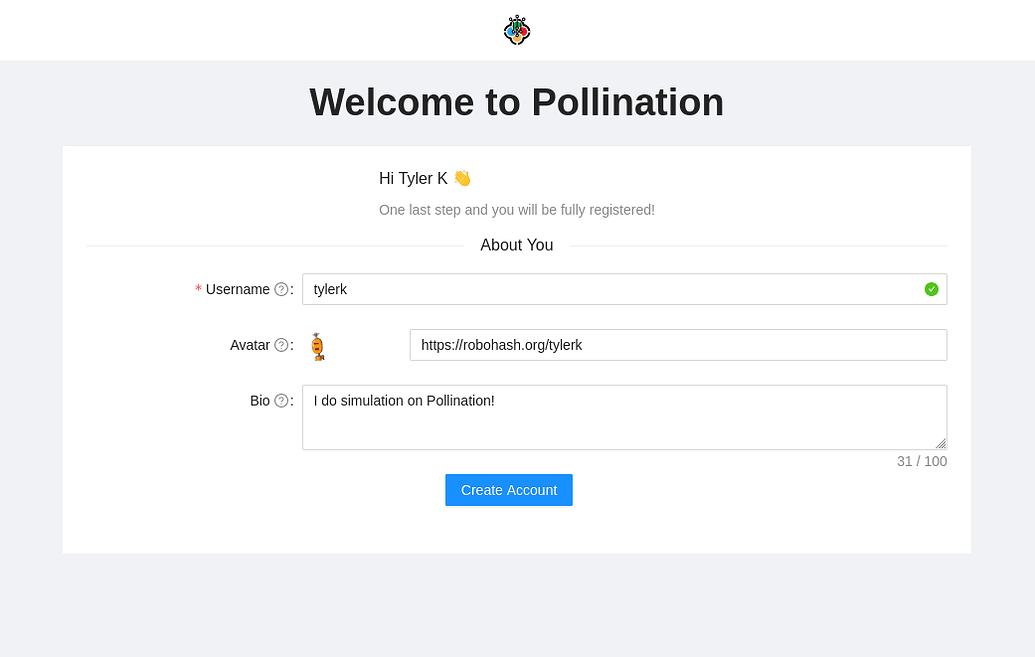 How to create your Pollination account - Web platform - Pollination ...