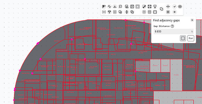 Find the gaps