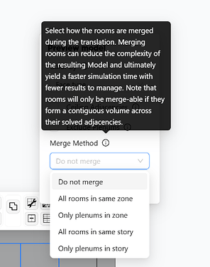 Merge Method as part of preview