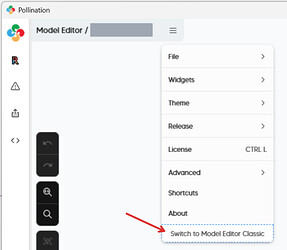 The option to switch back