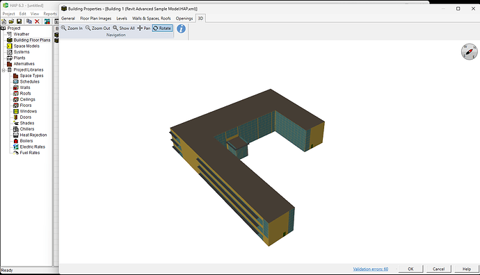 Revit to HAP 6.3