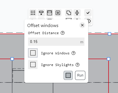 Offset windows options