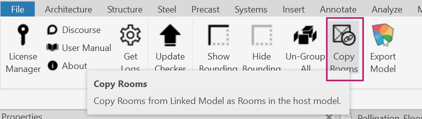 Copy Rooms Utility